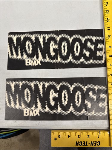 Mongoose bmx stickers decals - bmx,