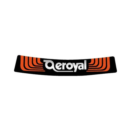 Aeroyal rear seat decal - rear,