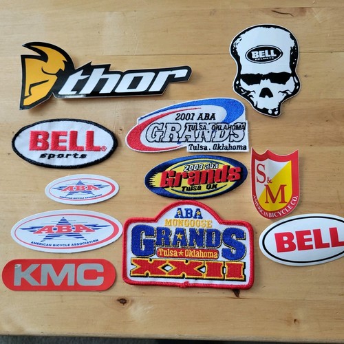 Bmx bike patch sticker decal - bike,