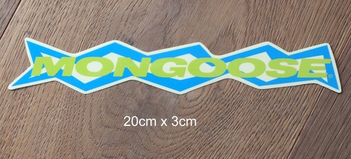 Mongoose sticker decal cycling - sticker,
