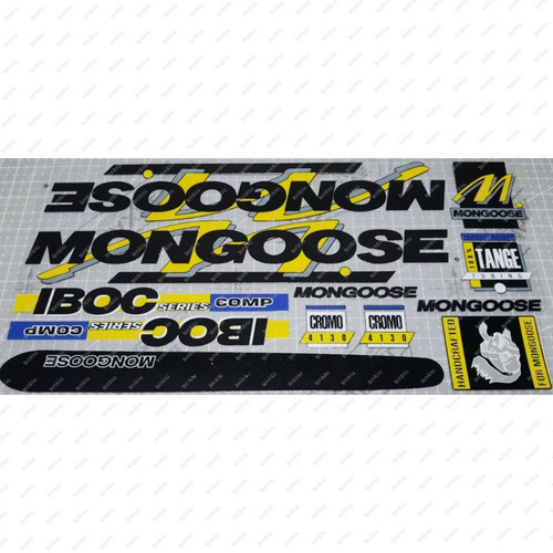 1989 mongoose iboc - mongoose, black