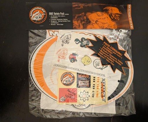 Mongoose bmx sticker - bmx,