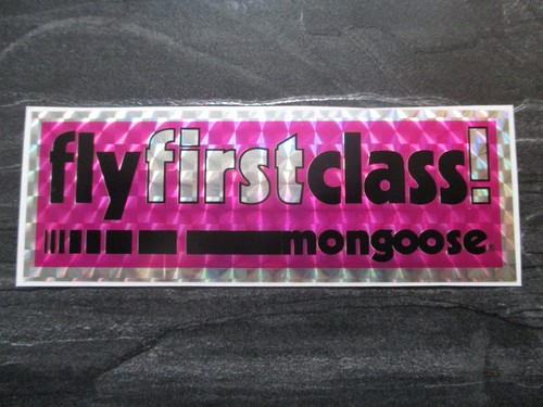 Mongoose bmx decal - mongoose,