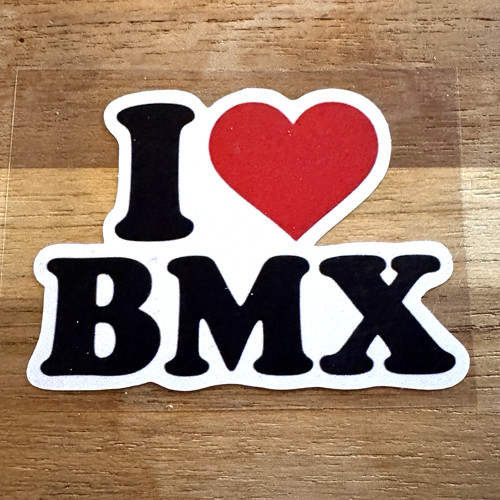 Love bmx die - love, die-cut