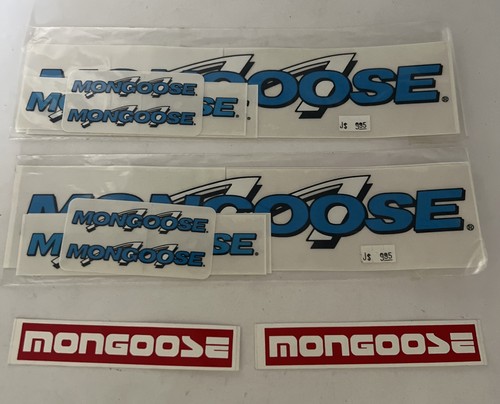 Lot stickers mongoose - of, bmx