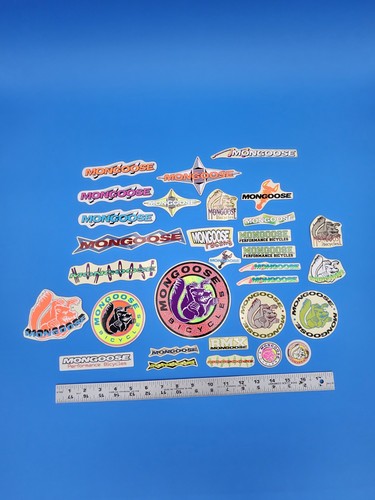 Mongoose bmx decal lot - mongoose,