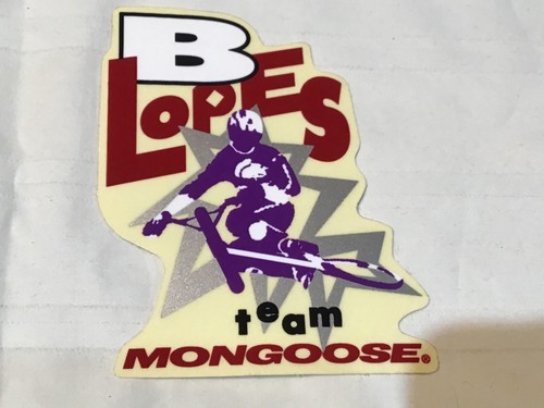 Vintage lopes team mongoose - lopes,